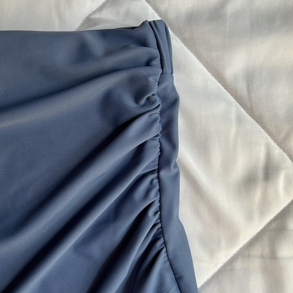 Summersalt - The Ruched Swim Skirt in Blue Mountain - Size: XS - Picture 8 of 13